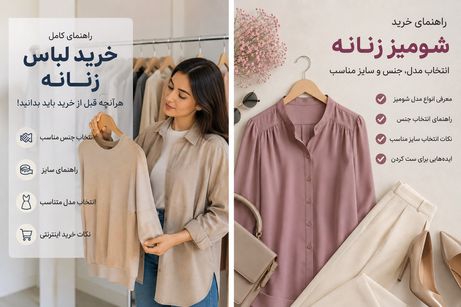 خرید شومیز زنانه؛ راهنمای انتخاب مدل، سایز و جنس | ولا